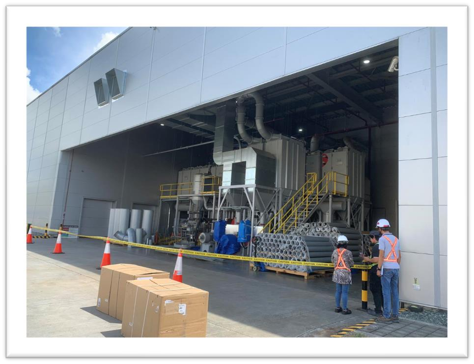 Dedusting Wall Enclosure1