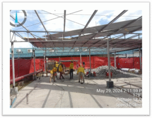 Demolition Works of Locker Bldg. and Facilities Fabrication Shop1