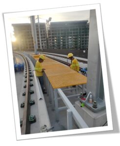 Installation of Walkway and Cable Ducts4