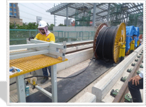 L1CEP 6.6kV Cable Pulling Works1